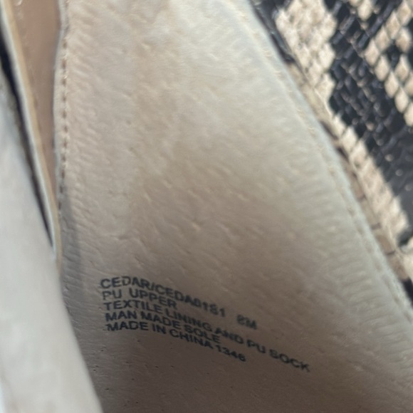 Steve Madden Cedar Snake Skin Print Ankle Booties Size 8 - Picture 11 of 15